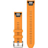 Ремешок GARMIN QUICKFIT 22 для MARQ/MARQ (Gen 2), ярко-оранжевый силиконовый 010-13225-04